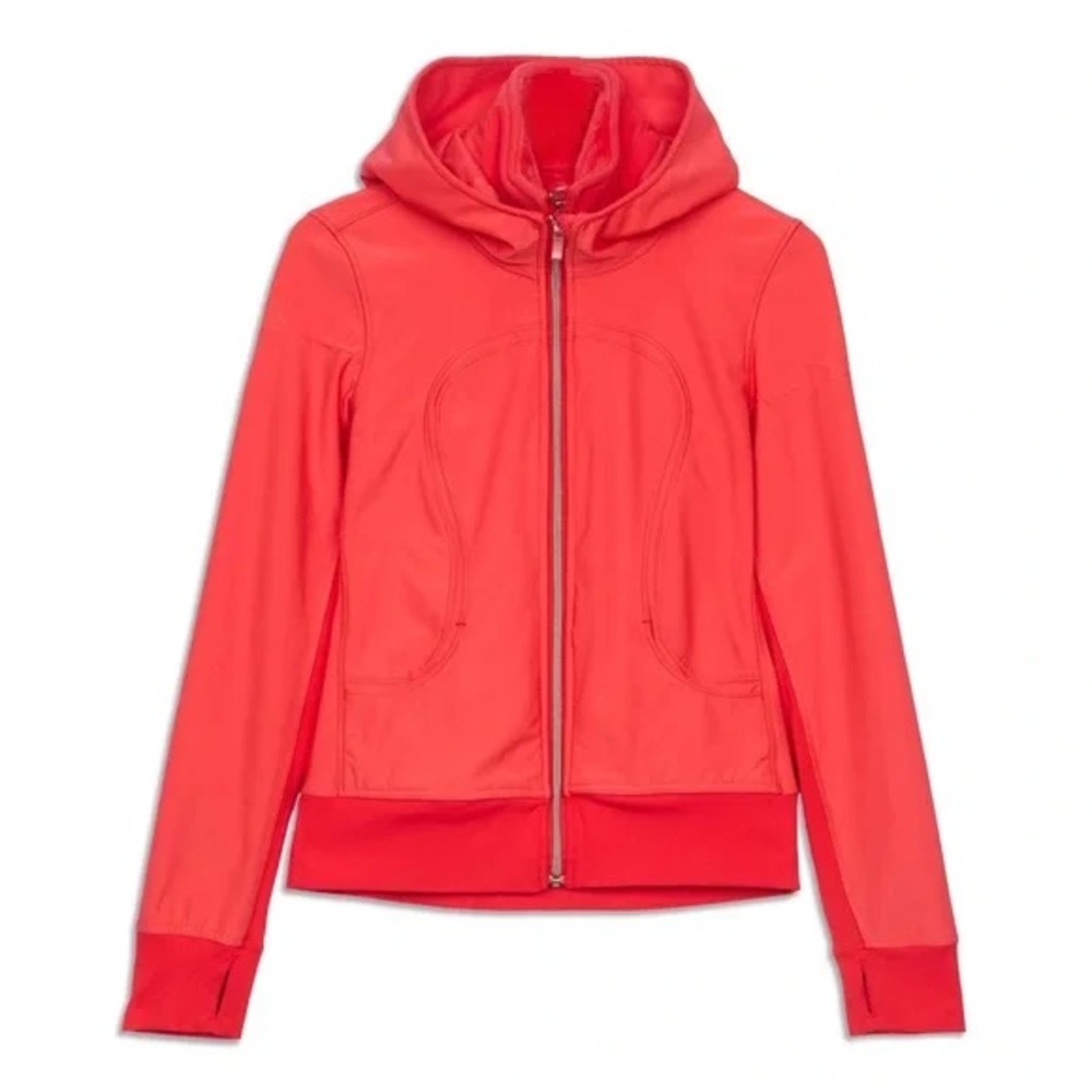 Lululemon Uba Hoodie Softshell in Love Red size 4